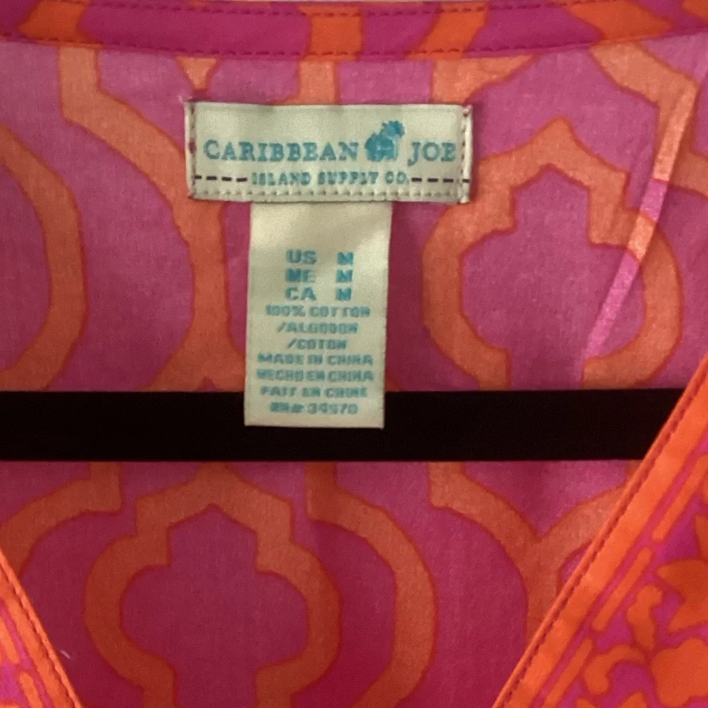 NWT Caribbean Joe tunic - Picture 5 of 5